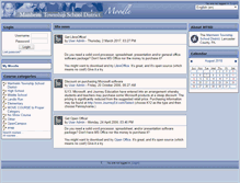 Tablet Screenshot of moodle.mtwp.net